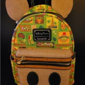 Mickey Main Attraction Enchanted Tiki Room Loungefly Mini Backpack